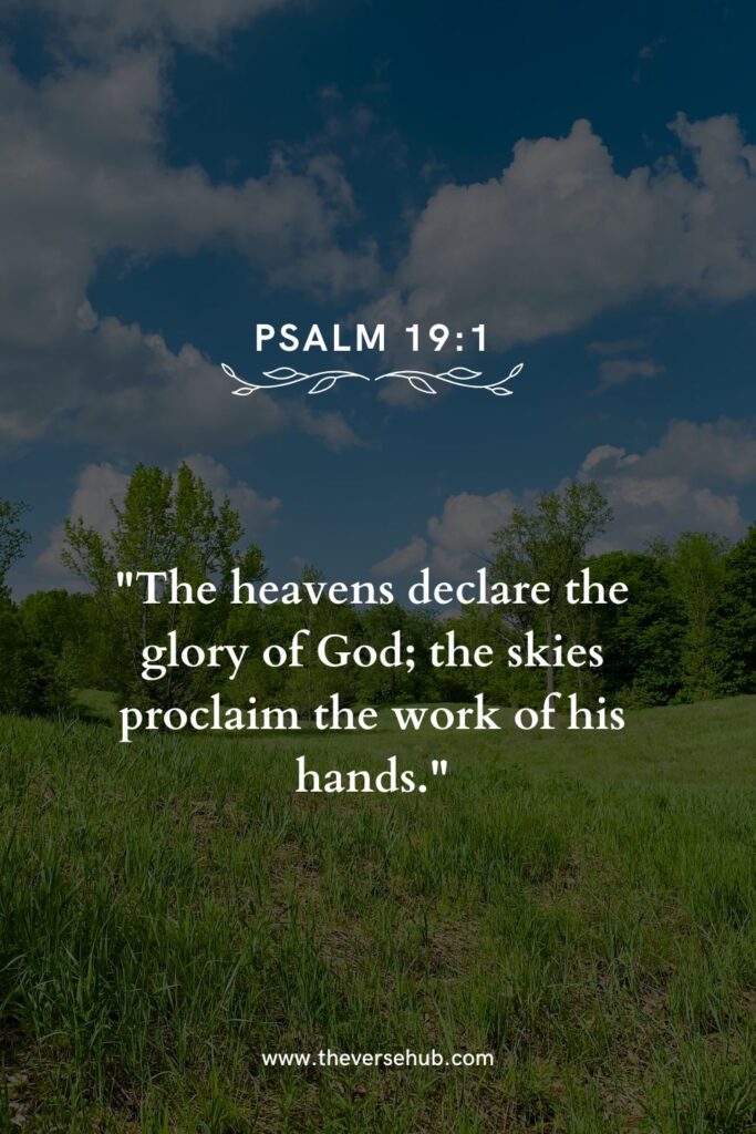 Bible Verses About God’s Creation