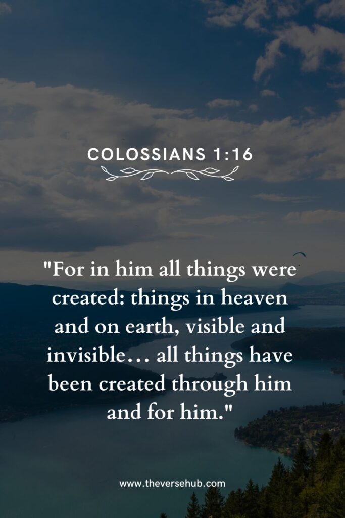 Bible Verses About God’s Creation