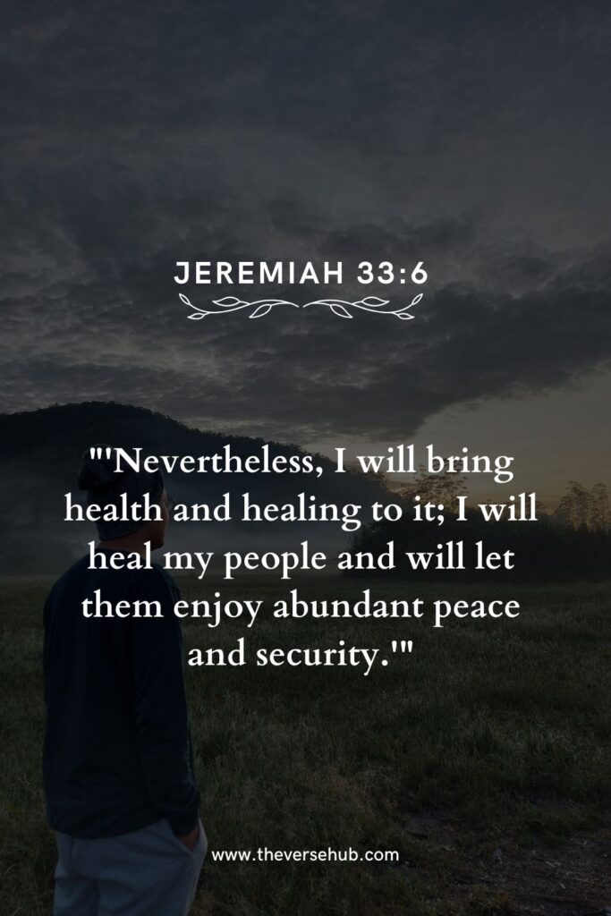 Bible Verses About Healing
