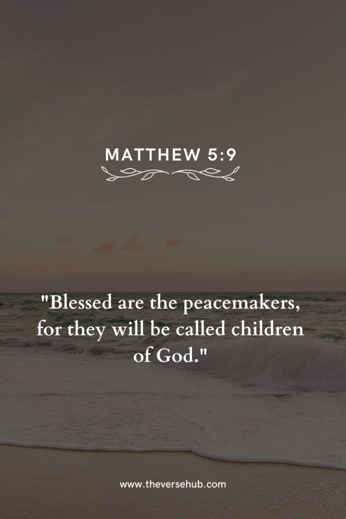 Bible Verses About Peace