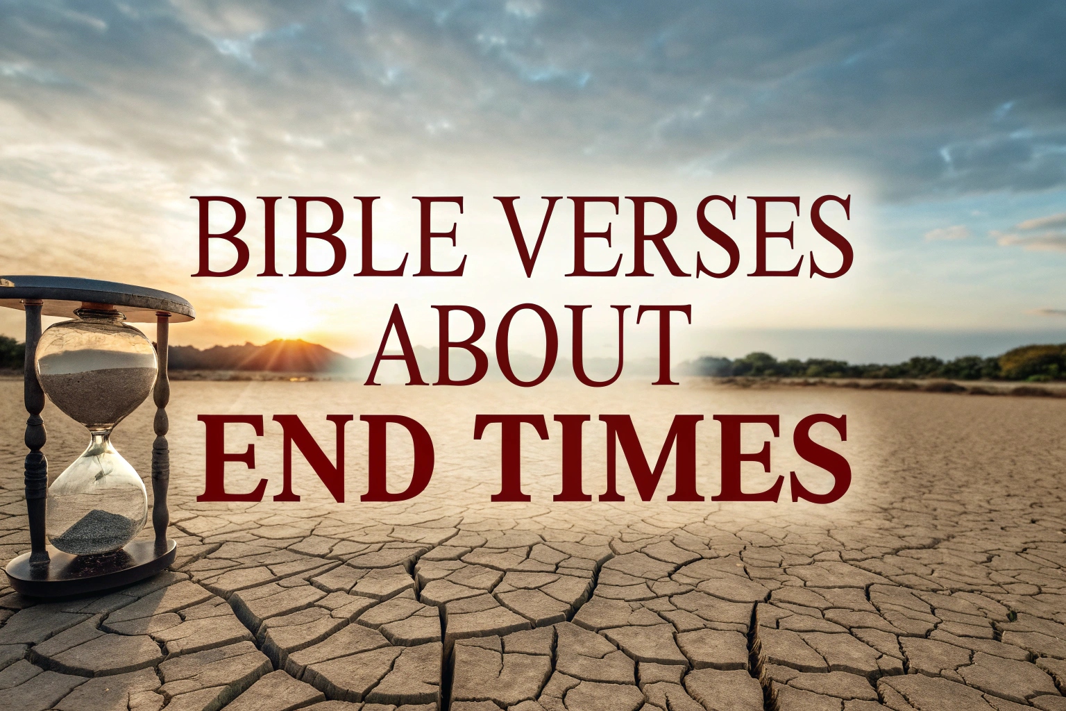 Bible Verses About End Times