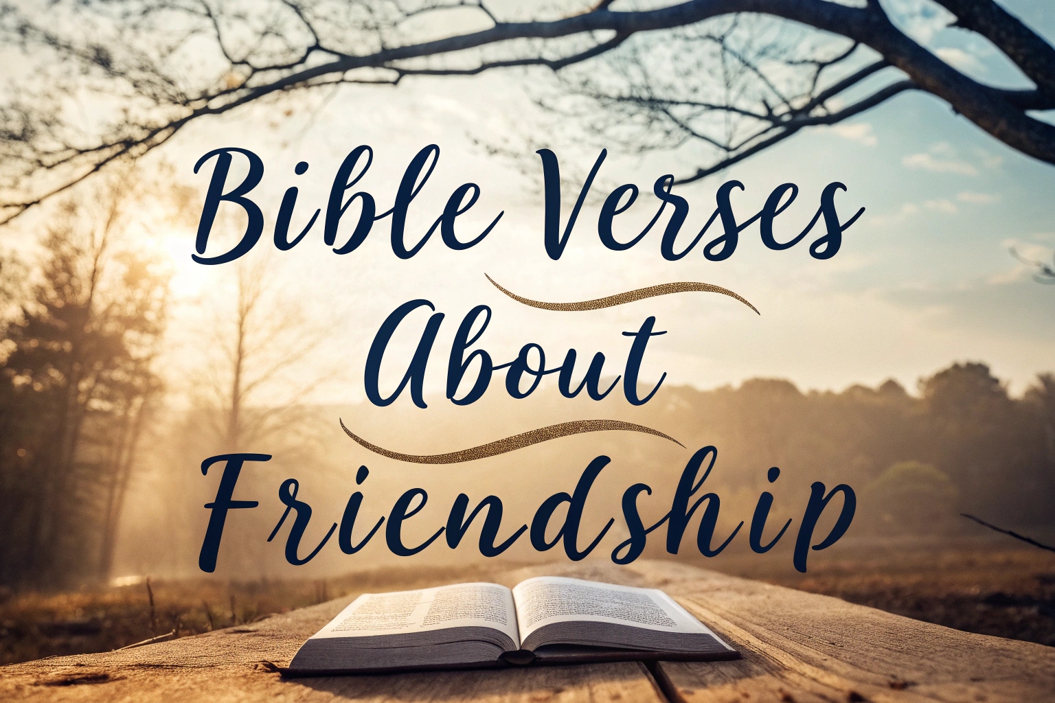 Bible Verses About Friendship