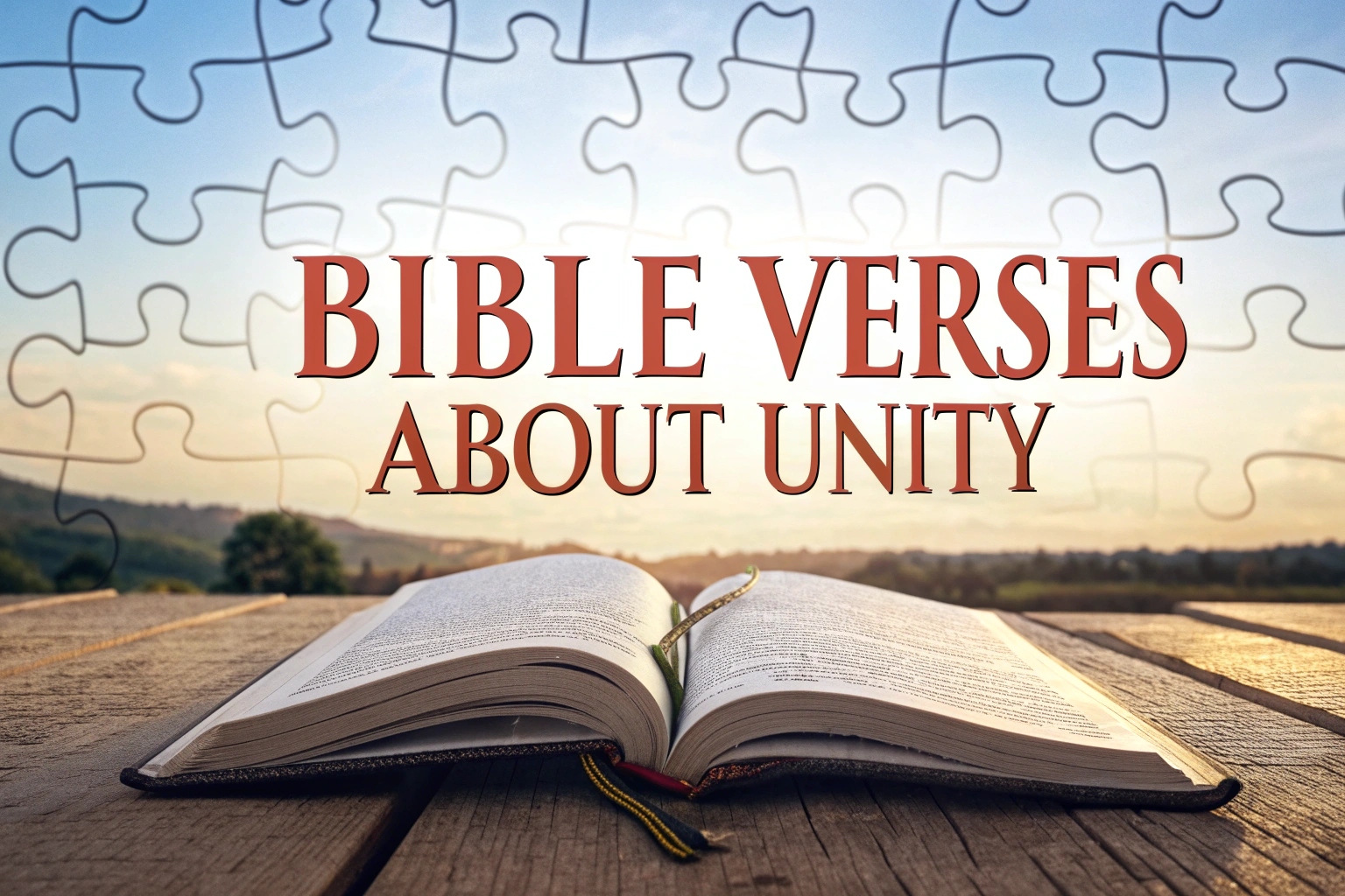 Bible Verses About Unity